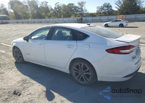 2018 Ford Fusion Se Hybrid из США, поврежденный, VIN 3FA6P0LUXJR206213